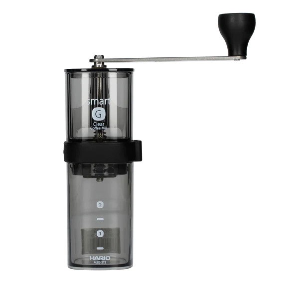 Hario Coffee Grinder Smart G Clear Black Ohamame